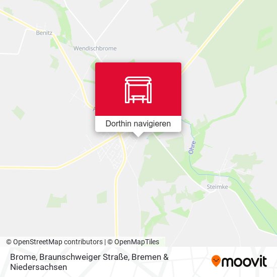 Brome, Braunschweiger Straße Karte