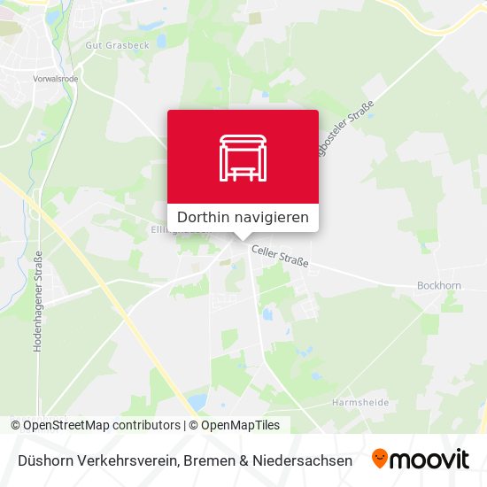 Düshorn Verkehrsverein Karte
