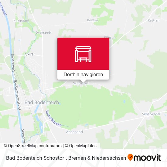 Bad Bodenteich-Schostorf Karte