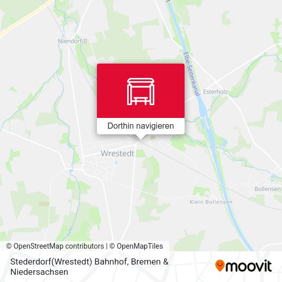 Stederdorf(Wrestedt) Bahnhof Karte