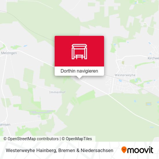 Westerweyhe Hainberg Karte