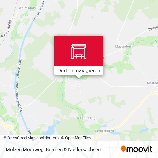 Molzen Moorweg Karte