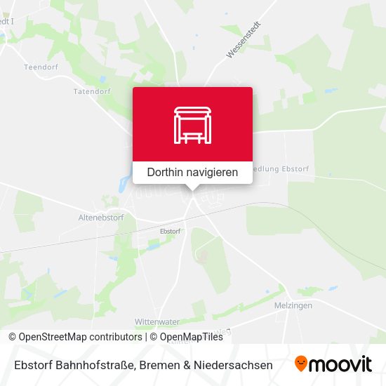 Ebstorf Bahnhofstraße Karte