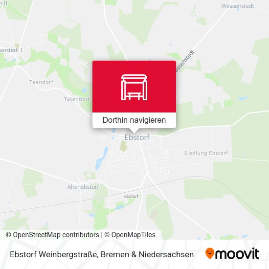 Ebstorf Weinbergstraße Karte