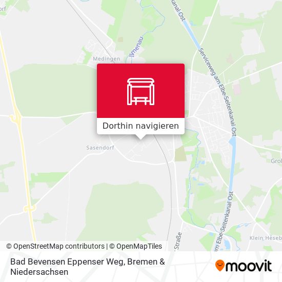 Bad Bevensen Eppenser Weg Karte