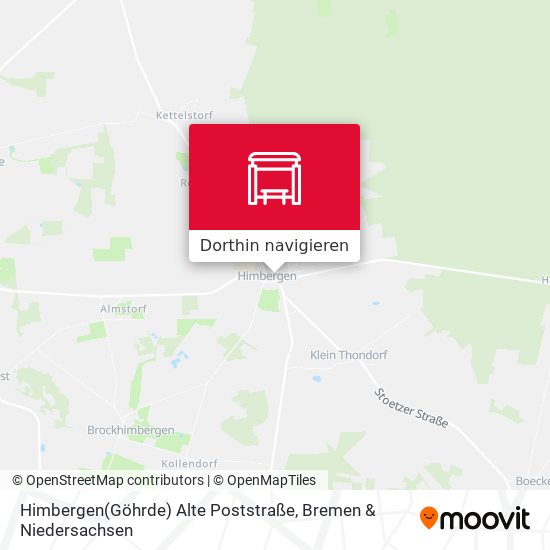 Himbergen(Göhrde) Alte Poststraße Karte