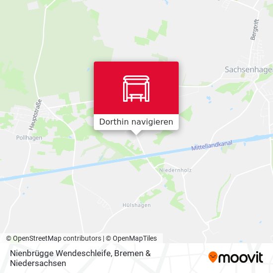 Nienbrügge Wendeschleife Karte