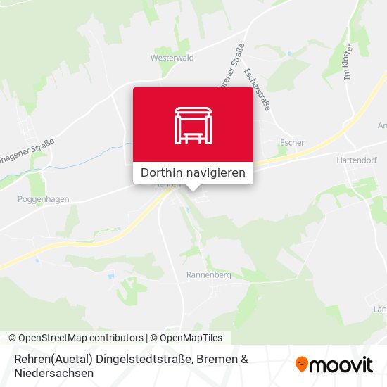 Rehren(Auetal) Dingelstedtstraße Karte