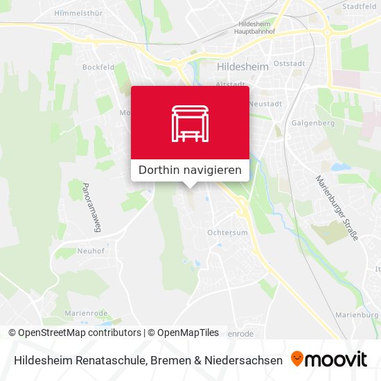 Hildesheim Renataschule Karte