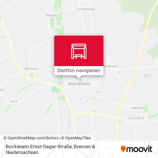 Bockenem Ernst-Deger-Straße Karte