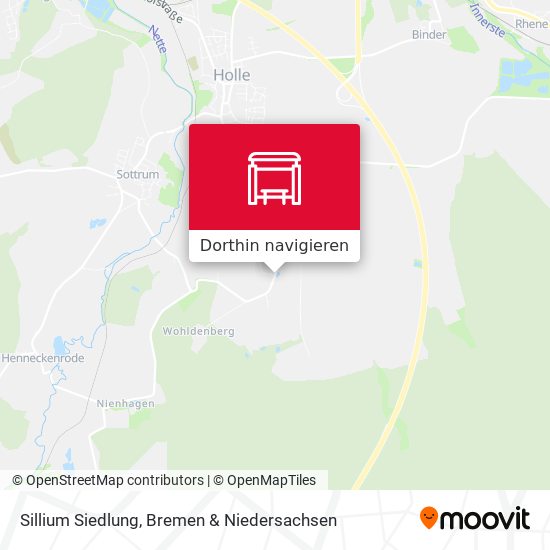 Sillium Siedlung Karte