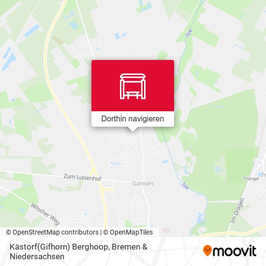 Kästorf(Gifhorn) Berghoop Karte
