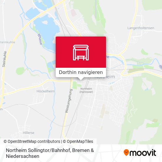 Northeim Sollingtor/Bahnhof Karte