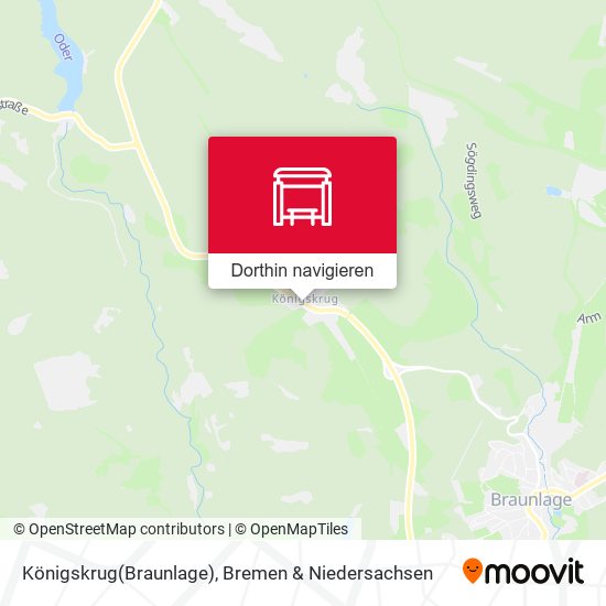 Königskrug(Braunlage) Karte