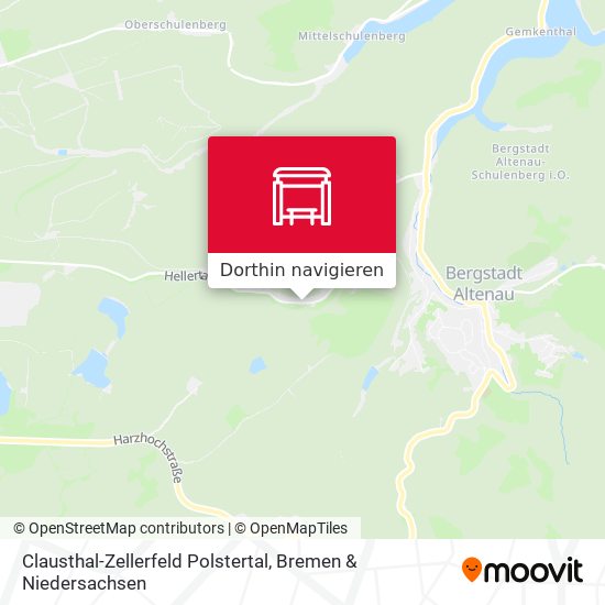 Clausthal-Zellerfeld Polstertal Karte