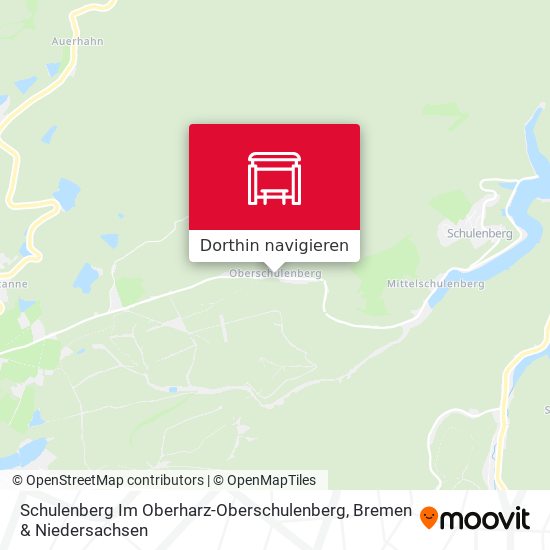 Schulenberg Im Oberharz-Oberschulenberg Karte