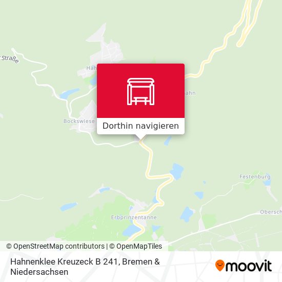 Hahnenklee Kreuzeck B 241 Karte