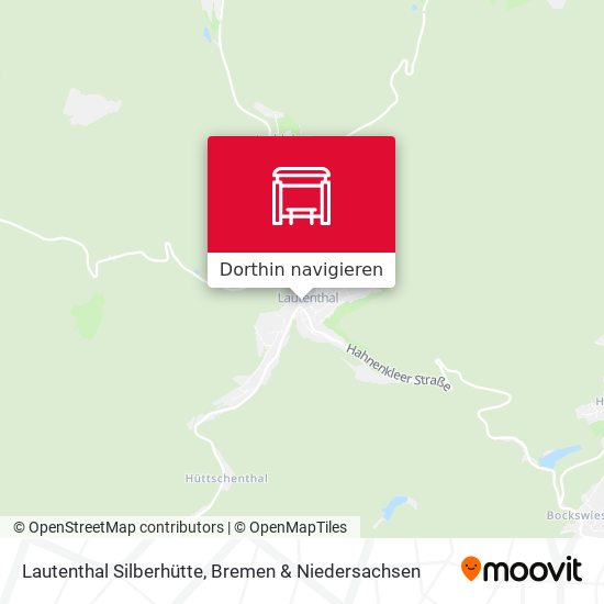 Lautenthal Silberhütte Karte