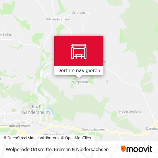 Wolperode Ortsmitte Karte