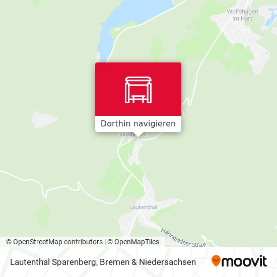 Lautenthal Sparenberg Karte