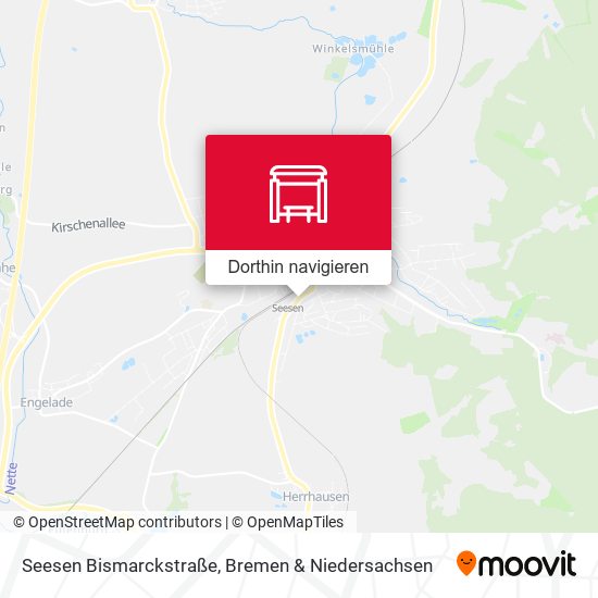 Seesen Bismarckstraße Karte