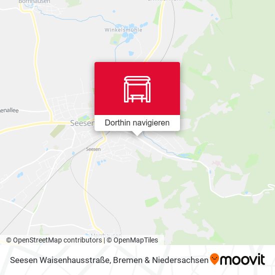 Seesen Waisenhausstraße Karte