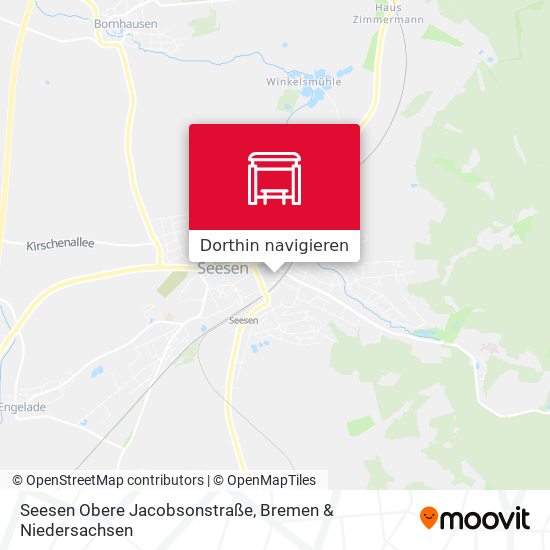 Seesen Obere Jacobsonstraße Karte