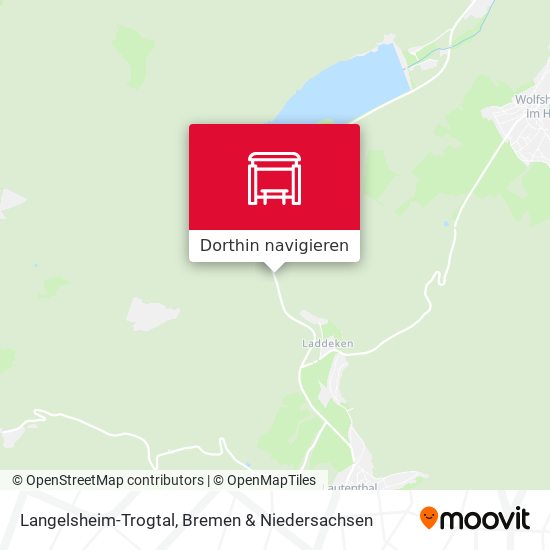 Langelsheim-Trogtal Karte