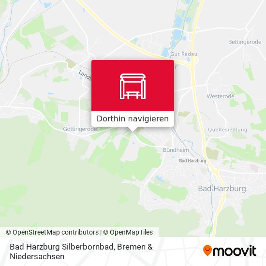 Bad Harzburg Silberbornbad Karte