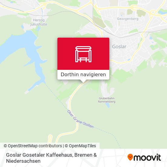 Goslar Gosetaler Kaffeehaus Karte