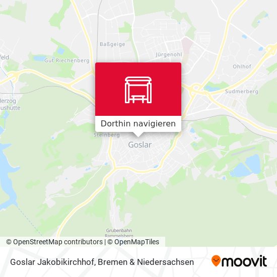 Goslar Jakobikirchhof Karte