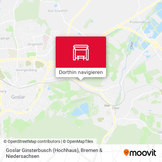 Goslar Ginsterbusch (Hochhaus) Karte