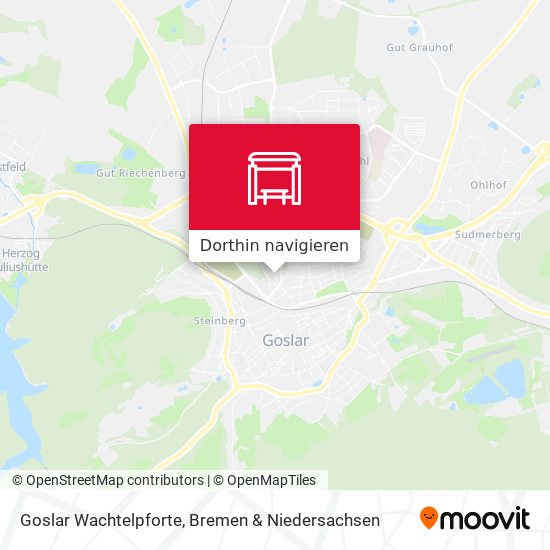 Goslar Wachtelpforte Karte