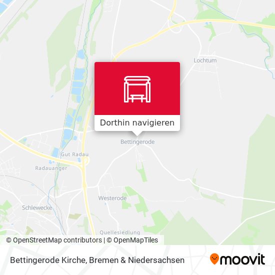 Bettingerode Kirche Karte