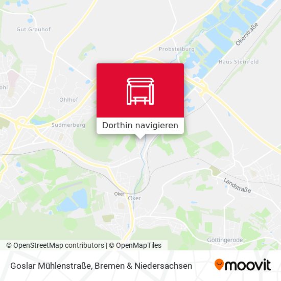 Goslar Mühlenstraße Karte