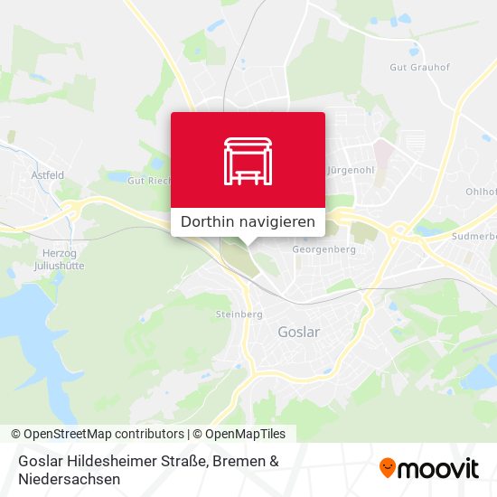 Goslar Hildesheimer Straße Karte