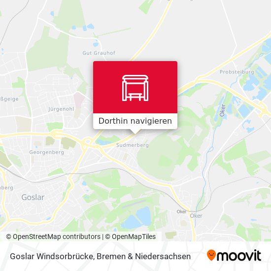 Goslar Windsorbrücke Karte