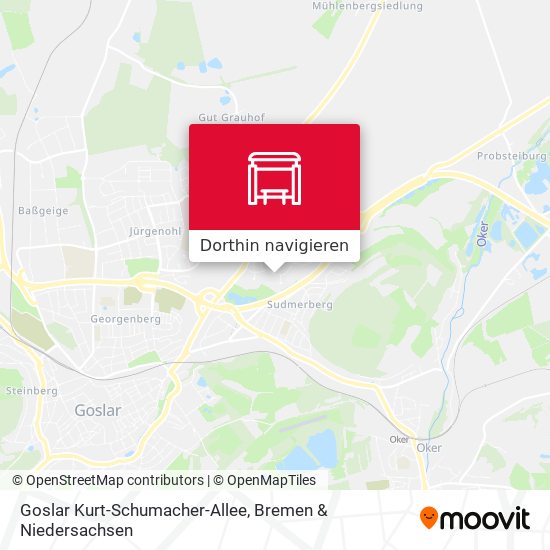 Goslar Kurt-Schumacher-Allee Karte