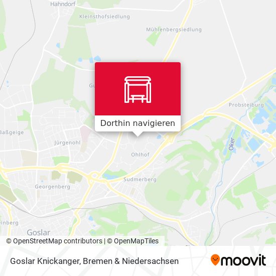 Goslar Knickanger Karte