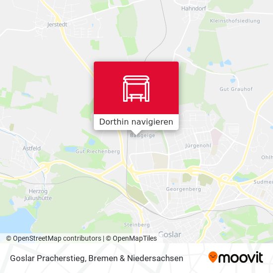 Goslar Pracherstieg Karte