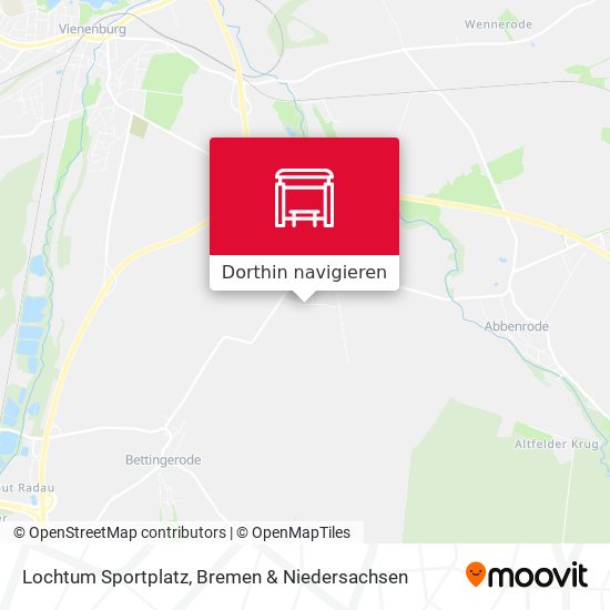 Lochtum Sportplatz Karte