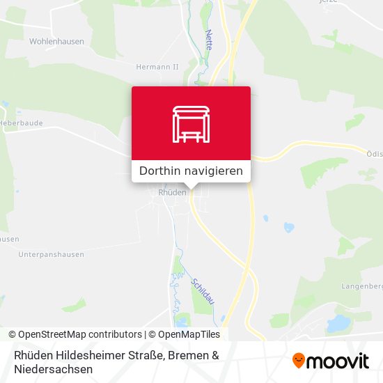 Rhüden Hildesheimer Straße Karte