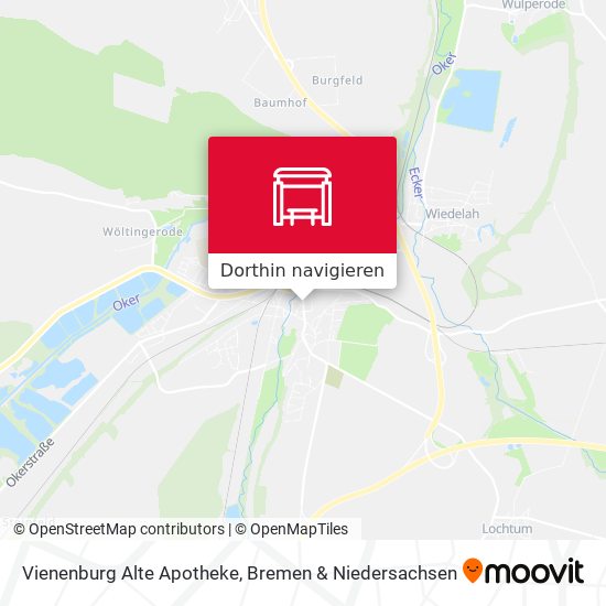 Vienenburg Alte Apotheke Karte