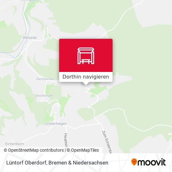 Lüntorf Oberdorf Karte