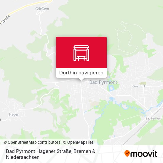Bad Pyrmont Hagener Straße Karte