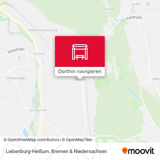 Liebenburg-Heißum Karte
