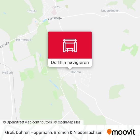 Groß Döhren Hoppmann Karte