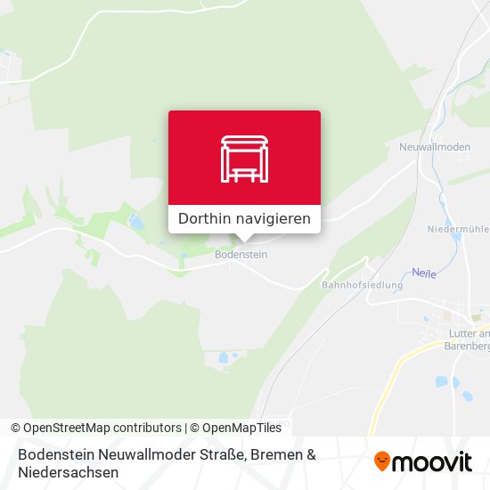 Bodenstein Neuwallmoder Straße Karte