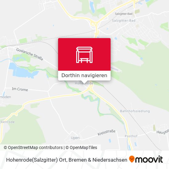 Hohenrode(Salzgitter) Ort Karte