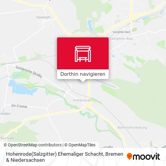 Hohenrode(Salzgitter) Ehemaliger Schacht Karte